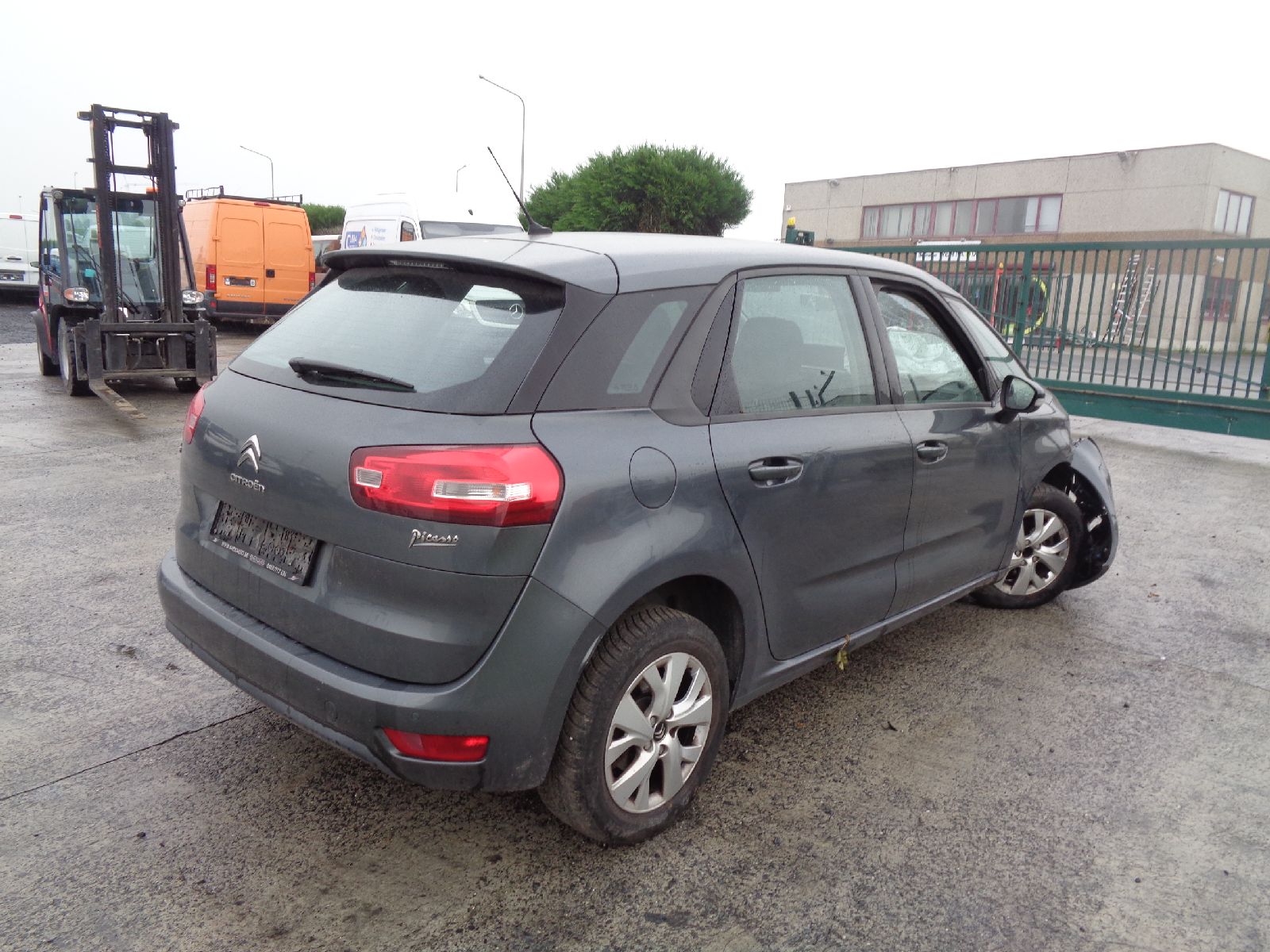 Deur rechts achteraan Citroen C4 PICASSO 2013 - 16