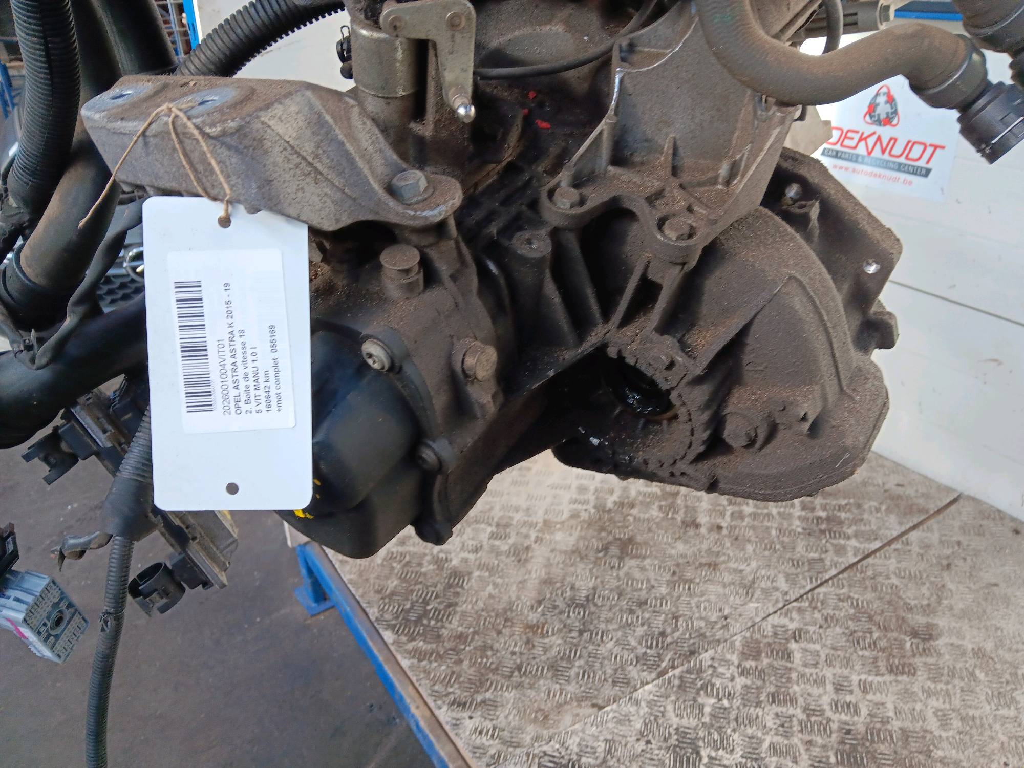 2. Boite de vitesse Opel ASTRA K 2015 - 19