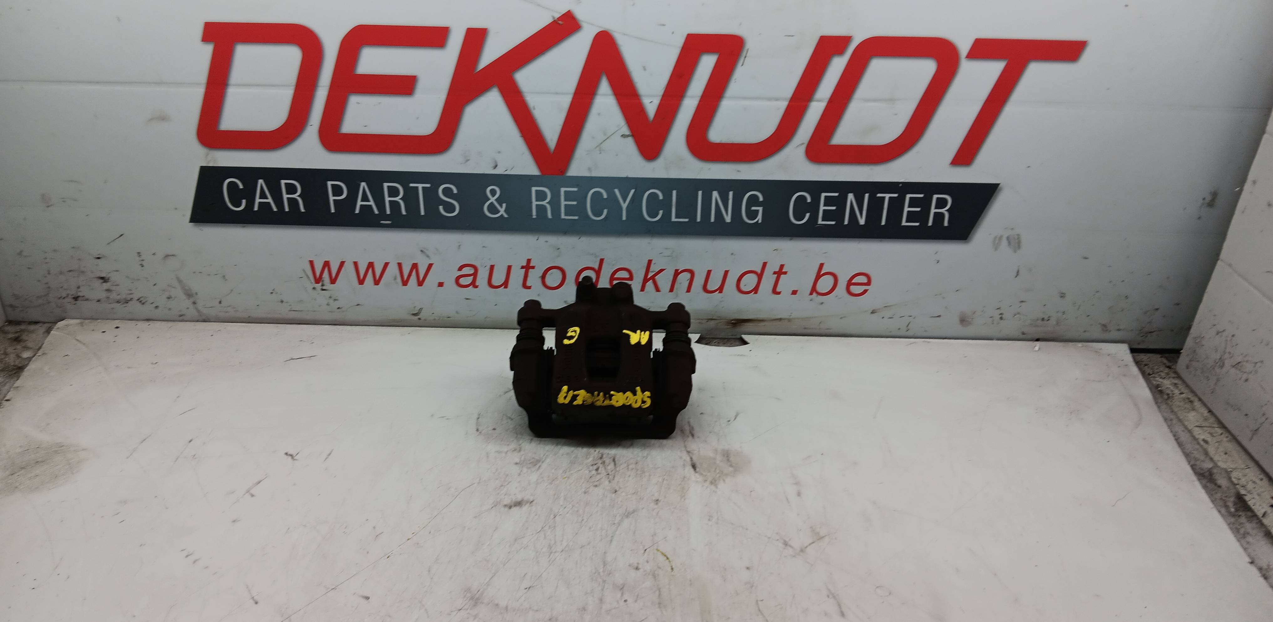 Remschijf links ACHTER Kia SPORTAGE IV 2016 - 18