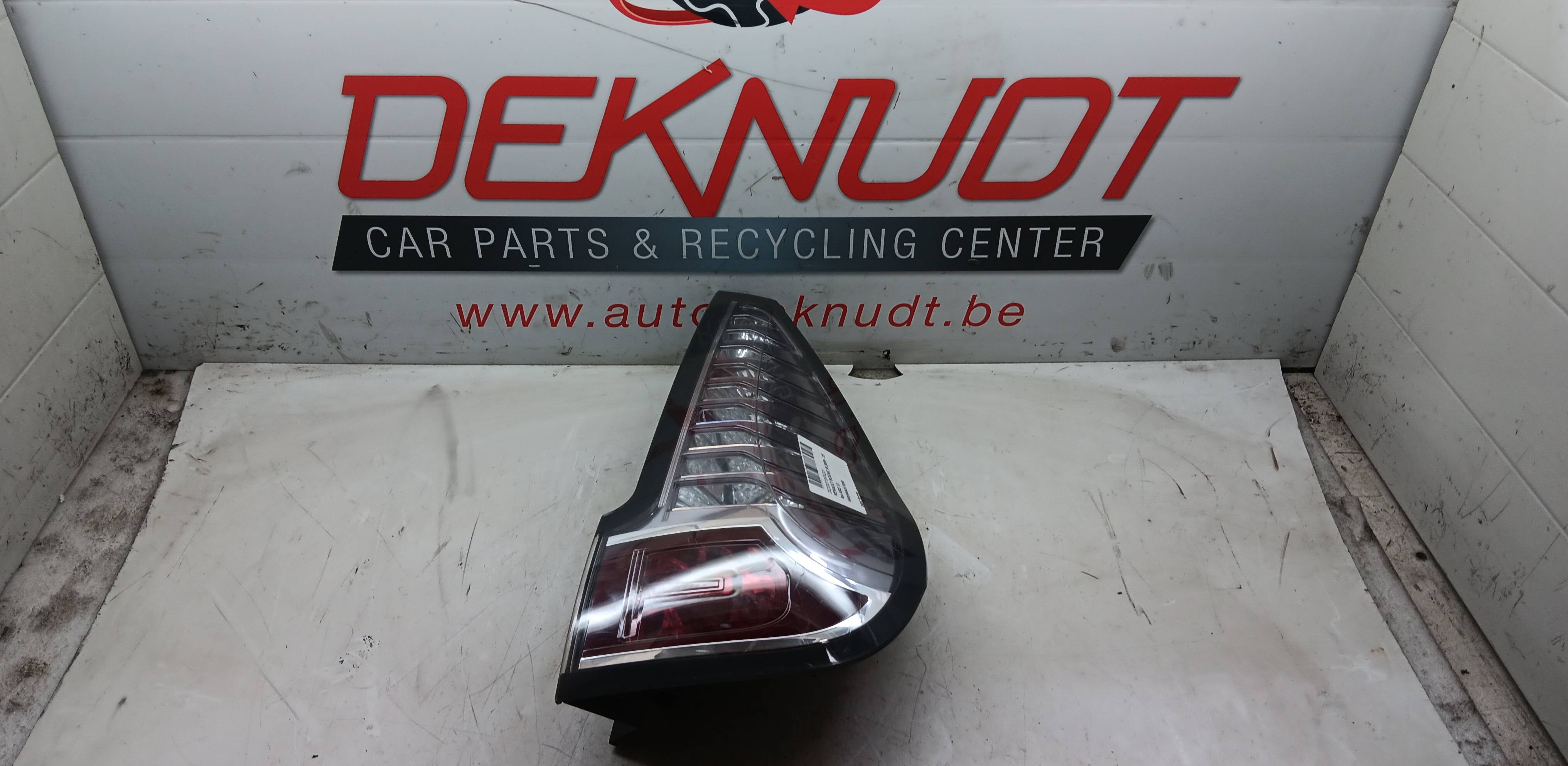 Lichtblok rechts achter Renault SCENIC III 2009 - 16